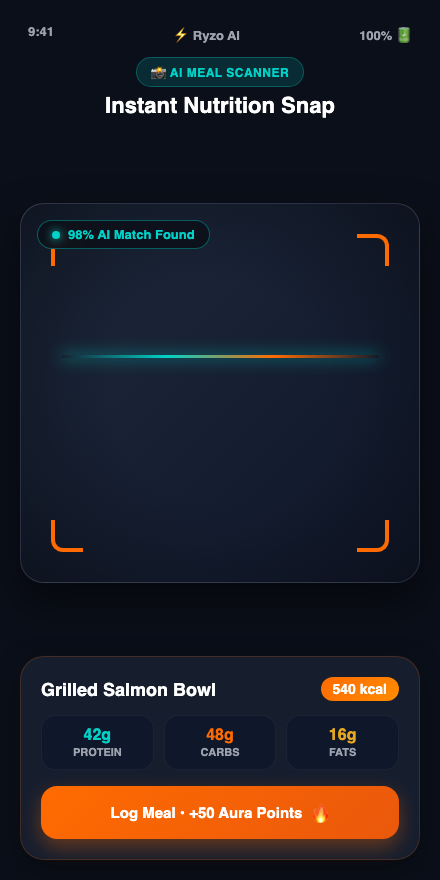 AI Food Scan Screen